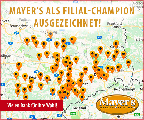 Mayer’s als Filial-Champion ausgezeichnet!